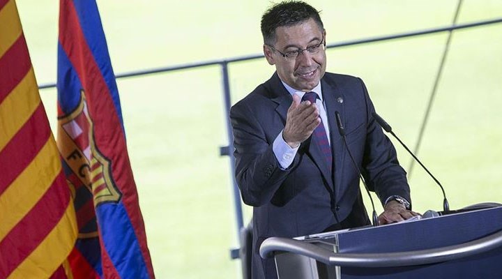 Barcelona Kulüp Başkanı Bartomeu istifa etti