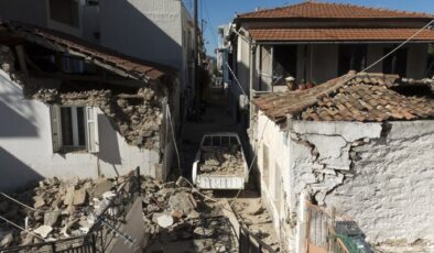 Sisam Adası’nda depremin yıkıcı boyutu ortaya çıktı: 300 ev ve 70’den fazla iş yerinde hasar var
