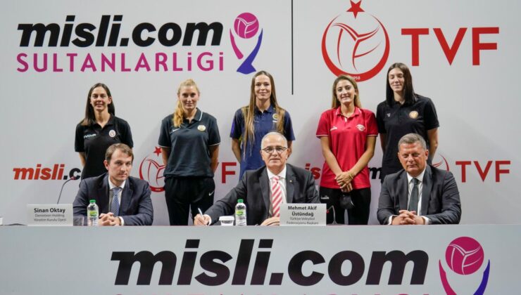 Son dakika… Misli.com’dan Türkiye Kadınlar Voleybolu’na büyük destek
