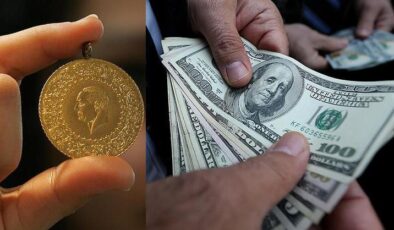 Altın ve dolar fiyatlarında düşüş yaşanıyor