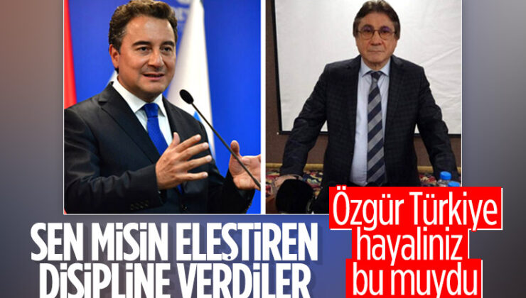Ali Babacan’ı eleştiren DEVA Partisi kurucularından Musa Malik Yıldırım’a disiplin soruşturması