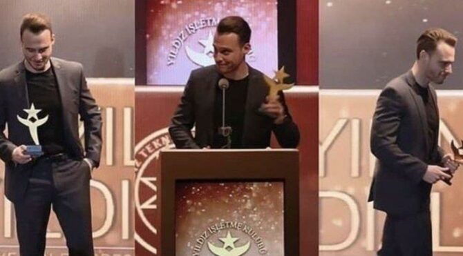 Ödül töreninde Bay J’den Kerem Bürsin’e olay sözler!