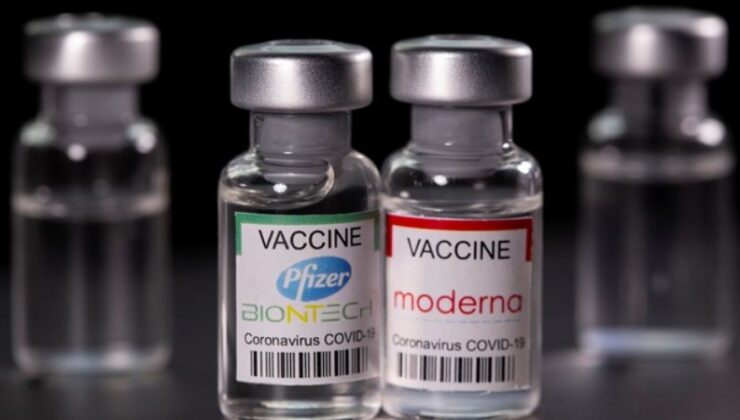 Pfizer ve Moderna aşıları ikinci dozdan sonra yüzde 90 etkili