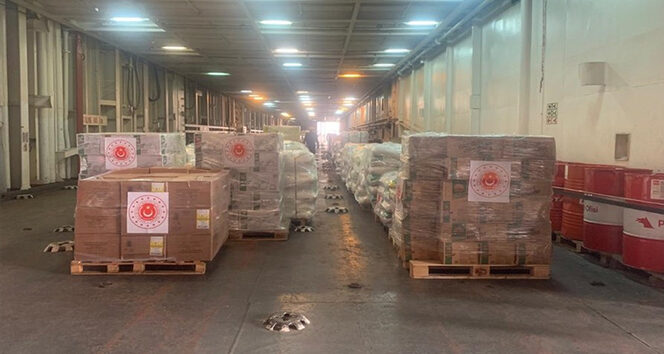 TSK’dan Lübnan Ordusu’na 260 ton gıda ve temizlik ürünü
