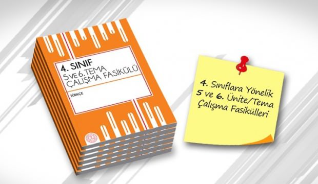 MEB, ilkokul 4. sınıf öğrencileri için yeni çalışma fasikülleri yayımladı