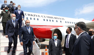 Dışişleri Bakanı Çavuşoğlu, Libyalı mevkidaşı Manguş ile görüştü
