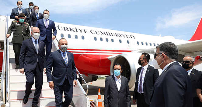 Dışişleri Bakanı Çavuşoğlu, Libyalı mevkidaşı Manguş ile görüştü