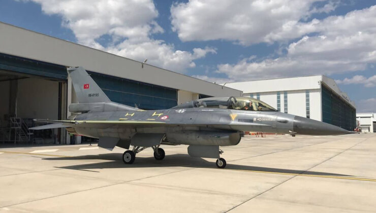 F-16’da sekizinci uçak teslim edildi