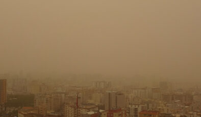 Mardin’de toz fırtınası