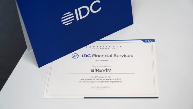 Birevim’e IDC Türkiye’den ödül