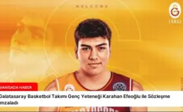 Galatasaray Basketbol Takımı Genç Yeteneği Karahan Efeoğlu ile Sözleşme İmzaladı