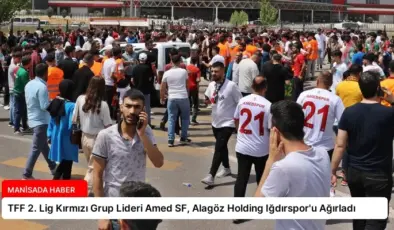 TFF 2. Lig Kırmızı Grup Lideri Amed SF, Alagöz Holding Iğdırspor’u Ağırladı