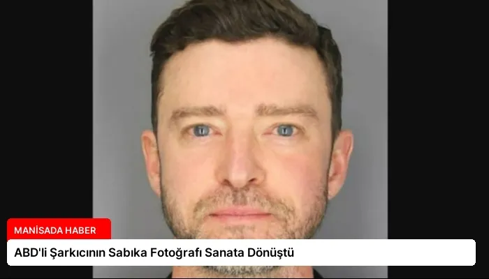 ABD’li Şarkıcının Sabıka Fotoğrafı Sanata Dönüştü