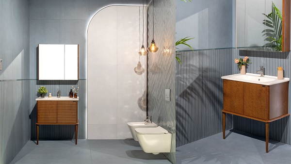 Banyo mobilyası markası, doğanın güzelliğini ve huzurunu iç mekanlara taşıyor