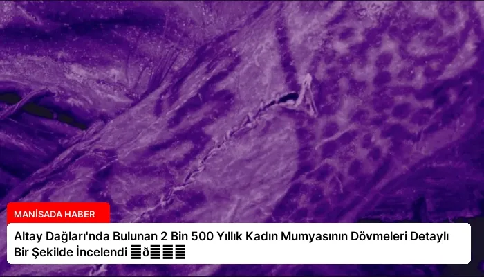 Altay Dağları’nda Bulunan 2 Bin 500 Yıllık Kadın Mumyasının Dövmeleri Detaylı Bir Şekilde İncelendi ⏬👇