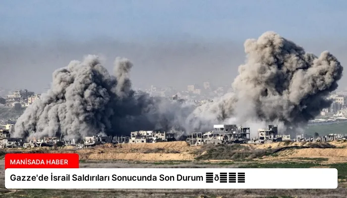 Gazze’de İsrail Saldırıları Sonucunda Son Durum ⏬👇