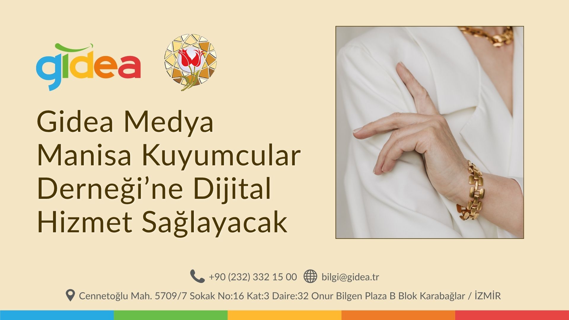 Gidea Medya, Manisa Kuyumcular Derneği’ne Dijital Hizmet Sağlayacak