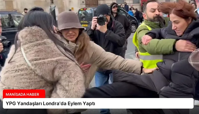 YPG Yandaşları Londra’da Eylem Yaptı
