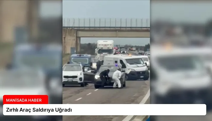 Zırhlı Araç Saldırıya Uğradı