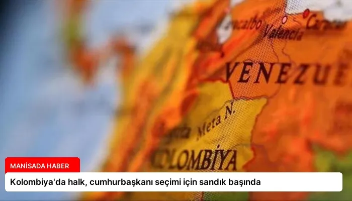 Kolombiya’da halk, cumhurbaşkanı seçimi için sandık başında