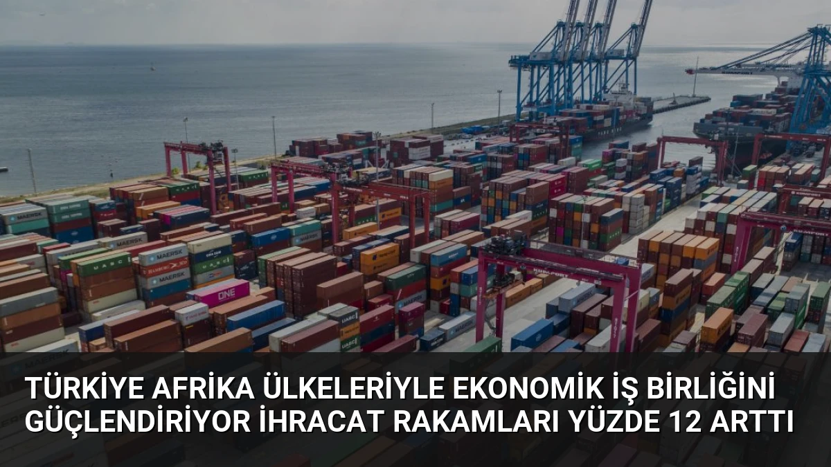 Türkiye Afrika Ülkeleriyle Ekonomik İş Birliğini Güçlendiriyor İhracat Rakamları Yüzde 12 Arttı